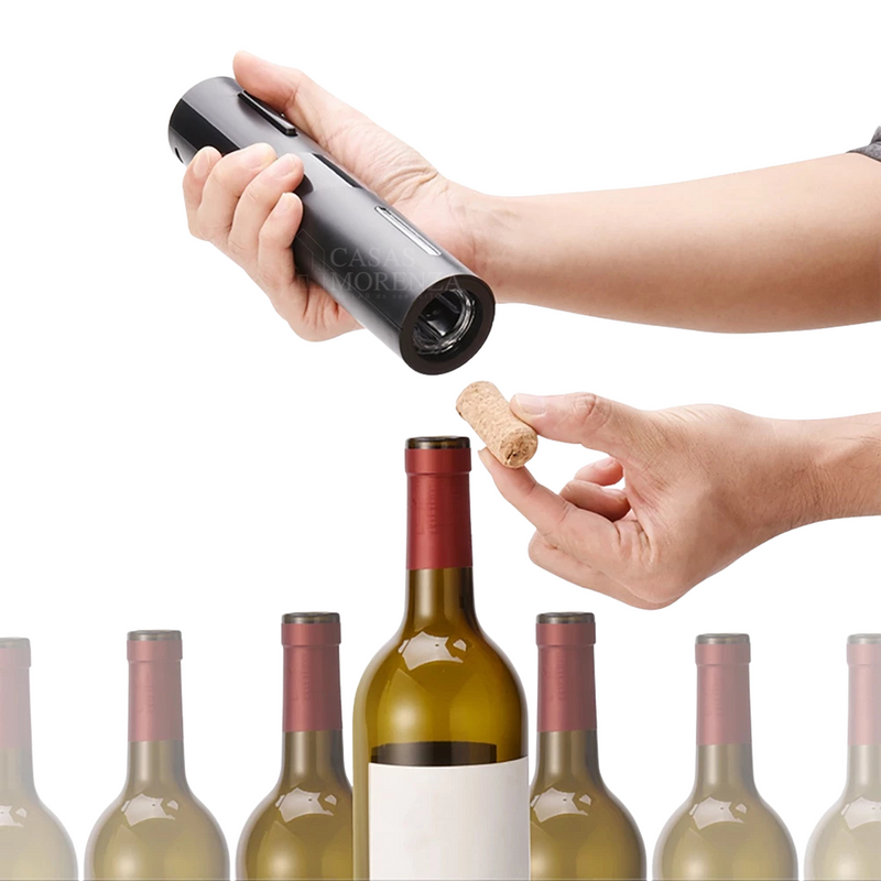 Abridor de Vinho para Garrafa Elétrico Não Recarregável - VinoFácil