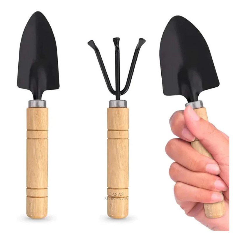 Jardim Perfeito 3 em 1 – Kit de Ferramentas - Casas Morenza