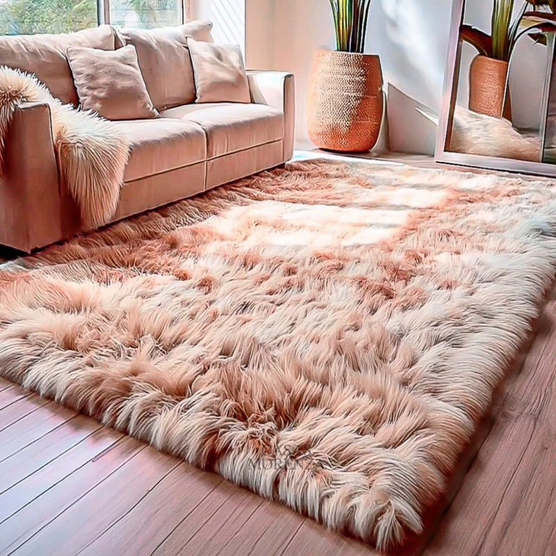 Tapete Felpudo Decorativo para Sala e Quarto – Nuvola™ - Casas Morenza